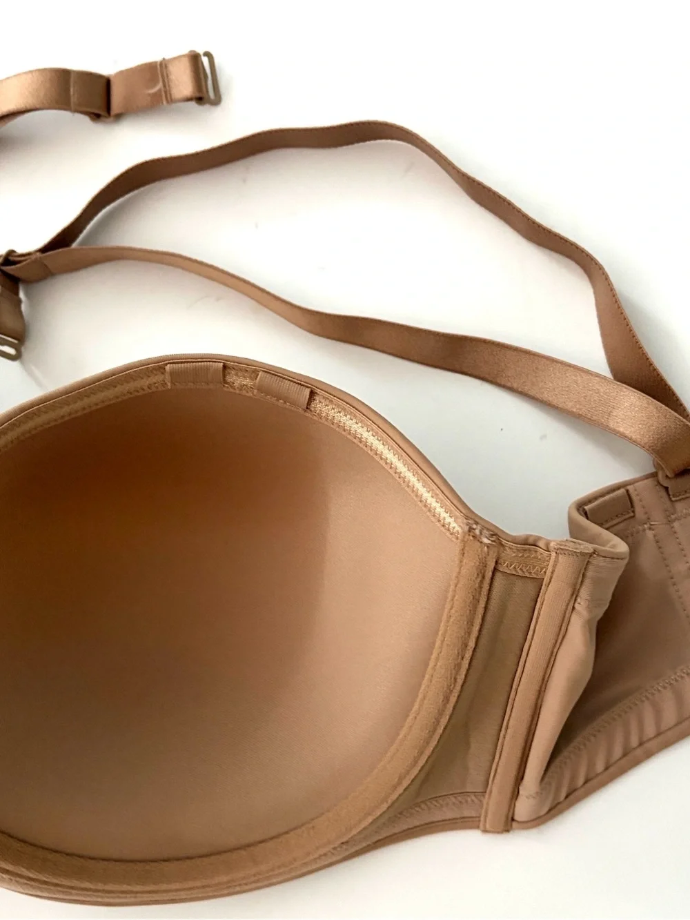 Soma Bra STUNNING Starlet Strapless Bra Convertable Color Soft Tan 36DDD